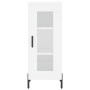 Aparador alto madera contrachapada blanco 34,5x34x180 cm de vidaXL, Aparadores - Ref: Foro24-3199049, Precio: 114,45 €, Descu...