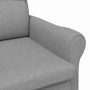sillón Gris claro 76 x 94 x 102 cm tela