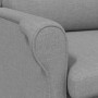 sillón Gris claro 76 x 94 x 102 cm tela
