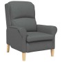 sillón Gris oscuro 76 x 94 x 102 cm tela