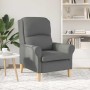 sillón Gris oscuro 76 x 94 x 102 cm tela