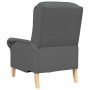 sillón Gris oscuro 76 x 94 x 102 cm tela