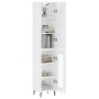 Hochglänzendes Sideboard aus weißem Sperrholz, 34,5 x 34 x 180 cm von vidaXL, Sideboards - Ref: Foro24-3199059, Preis: 116,92...