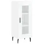 High glossy white plywood sideboard 34.5x34x180 cm by vidaXL, Sideboards - Ref: Foro24-3199059, Price: 116,92 €, Discount: %