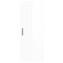 Aparador alto madera contrachapada blanco brillo 34,5x34x180 cm de vidaXL, Aparadores - Ref: Foro24-3199059, Precio: 116,84 €...