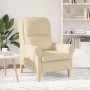 sillón Crema 76 x 94 x 102 cm tela