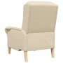 sillón Crema 76 x 94 x 102 cm tela