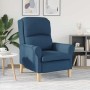 sillón Azul 76 x 94 x 102 cm tela