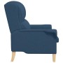sillón Azul 76 x 94 x 102 cm tela