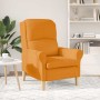 sillón Amarillo oscuro 76 x 94 x 102 cm tela