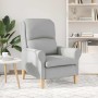 sillón Gris nube 76 x 94 x 102 cm tela