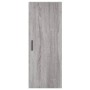 Aparador alto madera contrachapada gris Sonoma 34,5x34x180 cm von vidaXL, Sideboards - Ref: Foro24-3199063, Preis: 109,72 €, ...