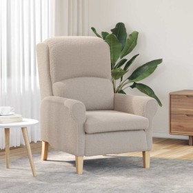 sillón Gris claro 76 x 94 x 102 cm tela sillón Gris claro 76 x 94 x 102 cm tela