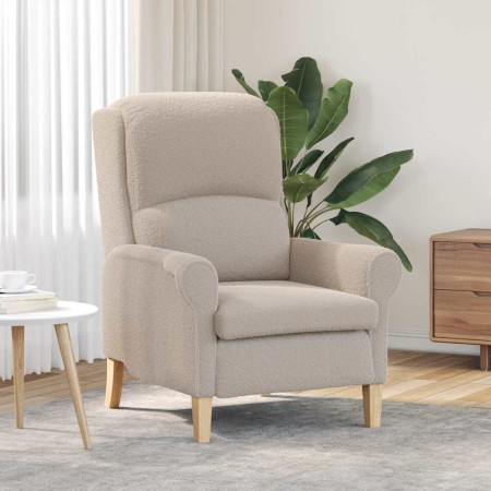 sillón Gris claro 76 x 94 x 102 cm tela