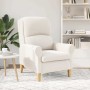 sillón Crema 76 x 94 x 102 cm tela