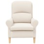 sillón Crema 76 x 94 x 102 cm tela