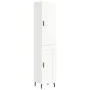 Hohes Sideboard Sperrholz glänzend weiß 34,5x34x180 cm von vidaXL, Sideboards - Ref: Foro24-3199123, Preis: 116,10 €, Rabatt: %