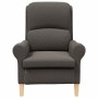 sillón Gris oscuro 76 x 94 x 102 cm tela