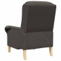 sillón Gris oscuro 76 x 94 x 102 cm tela