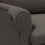 sillón Gris oscuro 76 x 94 x 102 cm tela