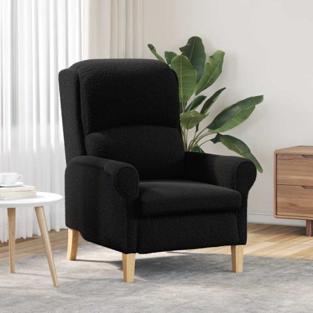 sillón Negro 76 x 94 x 102 cm tela