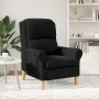 sillón Negro 76 x 94 x 102 cm tela