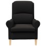 sillón Negro 76 x 94 x 102 cm tela