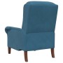 sillón Azul 76 x 94 x 102 cm Terciopelo