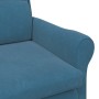 sillón Azul 76 x 94 x 102 cm Terciopelo