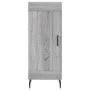 Aparador alto madera contrachapada gris Sonoma 34,5x34x180 cm de vidaXL, Aparadores - Ref: Foro24-3199127, Precio: 109,47 €, ...