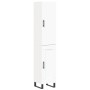 Hohes Sideboard aus weißem Sperrholz, 34,5 x 34 x 180 cm von vidaXL, Sideboards - Ref: Foro24-3199129, Preis: 107,56 €, Rabat...