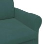 sillón Verde oscuro 76 x 94 x 102 cm Terciopelo