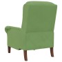 sillón Verde claro 76 x 94 x 102 cm Terciopelo