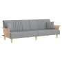 Sofá cama con reposabrazos tela gris claro von vidaXL, Sofas - Ref: Foro24-351887, Preis: 297,64 €, Rabatt: %