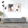 Sofá cama con reposabrazos tela gris claro von vidaXL, Sofas - Ref: Foro24-351887, Preis: 297,64 €, Rabatt: %