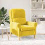 sillón Amarillo 76 x 94 x 102 cm Terciopelo