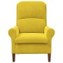 sillón Amarillo 76 x 94 x 102 cm Terciopelo