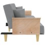 Sofá cama con reposabrazos tela gris claro von vidaXL, Sofas - Ref: Foro24-351887, Preis: 297,64 €, Rabatt: %