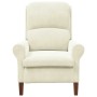 sillón Crema 76 x 94 x 102 cm Terciopelo