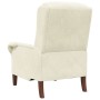 sillón Crema 76 x 94 x 102 cm Terciopelo