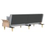 Sofá cama con reposabrazos tela gris claro von vidaXL, Sofas - Ref: Foro24-351887, Preis: 297,64 €, Rabatt: %