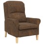 sillón Marrón 76 x 94 x 102 cm Cuero sintético