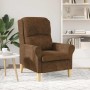 sillón Marrón 76 x 94 x 102 cm Cuero sintético