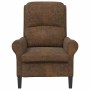 sillón Marrón 76 x 94 x 102 cm Cuero sintético