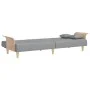 Sofá cama con reposabrazos tela gris claro by vidaXL, Sofas - Ref: Foro24-351887, Price: 310,35 €, Discount: %