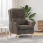 sillón Gris oscuro 76 x 94 x 102 cm Cuero sintético