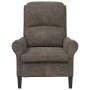sillón Gris oscuro 76 x 94 x 102 cm Cuero sintético