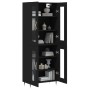 Aparador alto madera contrachapada negro 69,5x34x180 cm von vidaXL, Sideboards - Ref: Foro24-3198258, Preis: 187,39 €, Rabatt: %
