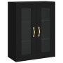 Aparador alto madera contrachapada negro 69,5x34x180 cm von vidaXL, Sideboards - Ref: Foro24-3198258, Preis: 187,39 €, Rabatt: %