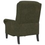 sillón Verde ejército 76 x 94 x 102 cm Cuero sintético